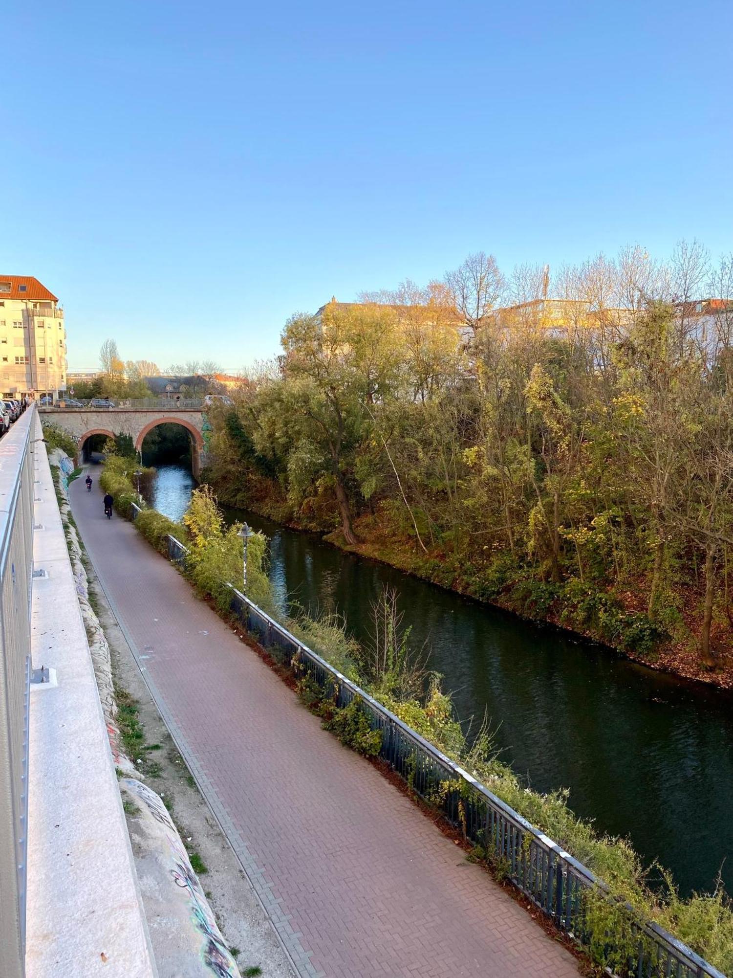 Studioapartment M15 Im Plagwitzer Szeneviertel Leipzig Eksteriør bilde